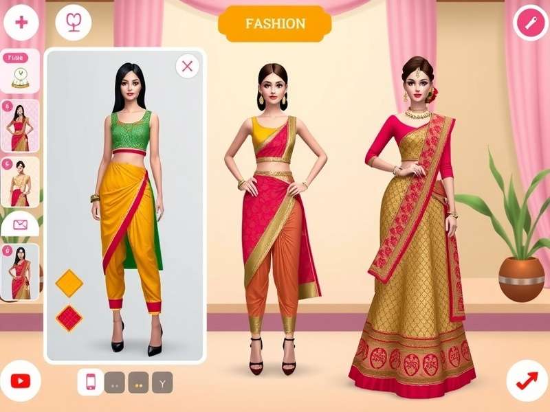 Avakin Chic Trend Pioneer fashion challenge interface